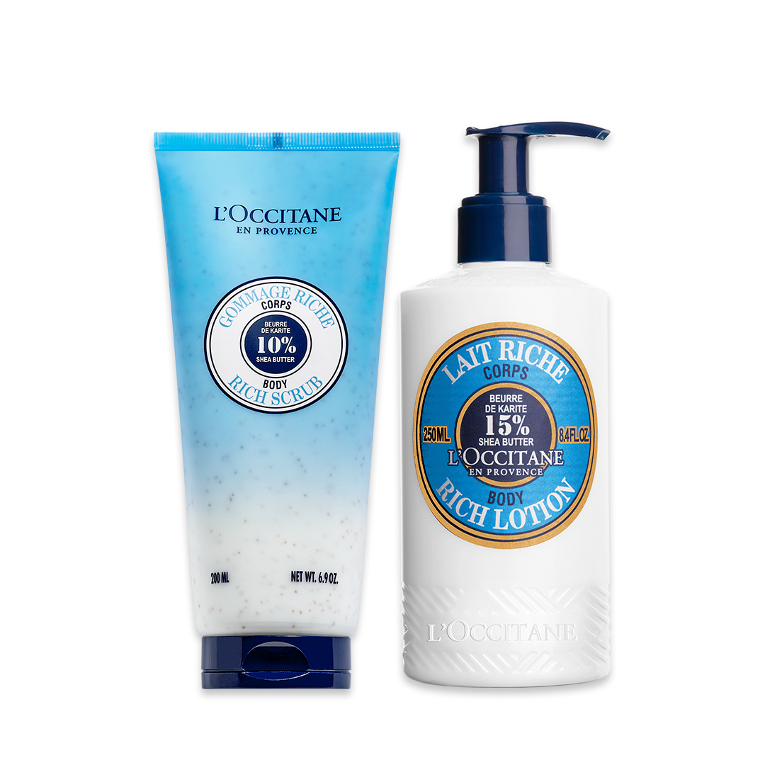 Ritual Corporal Karité: Esfoliante e Loção
